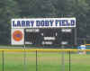 Doby Field scoreboard